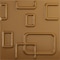 Ekena Millwork 11 7/8in. W x 11 7/8in. H Oslo EnduraWall Decorative 3D Wall Panel Covers 0.98 Sq. Ft. WP12X12OSDVG - alternate 1
